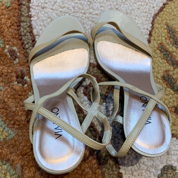 Strappy Wedges Sandals size 7 never worn outside - Picture 5 of 5